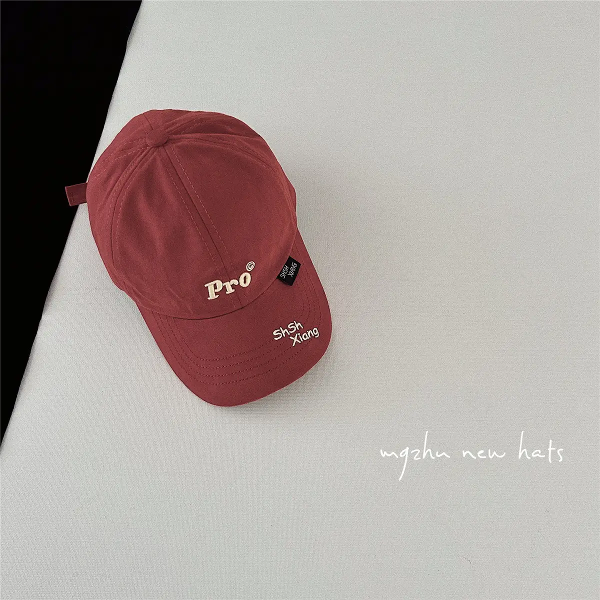 Brown Embroidered Korean Boys Cap - Image 10
