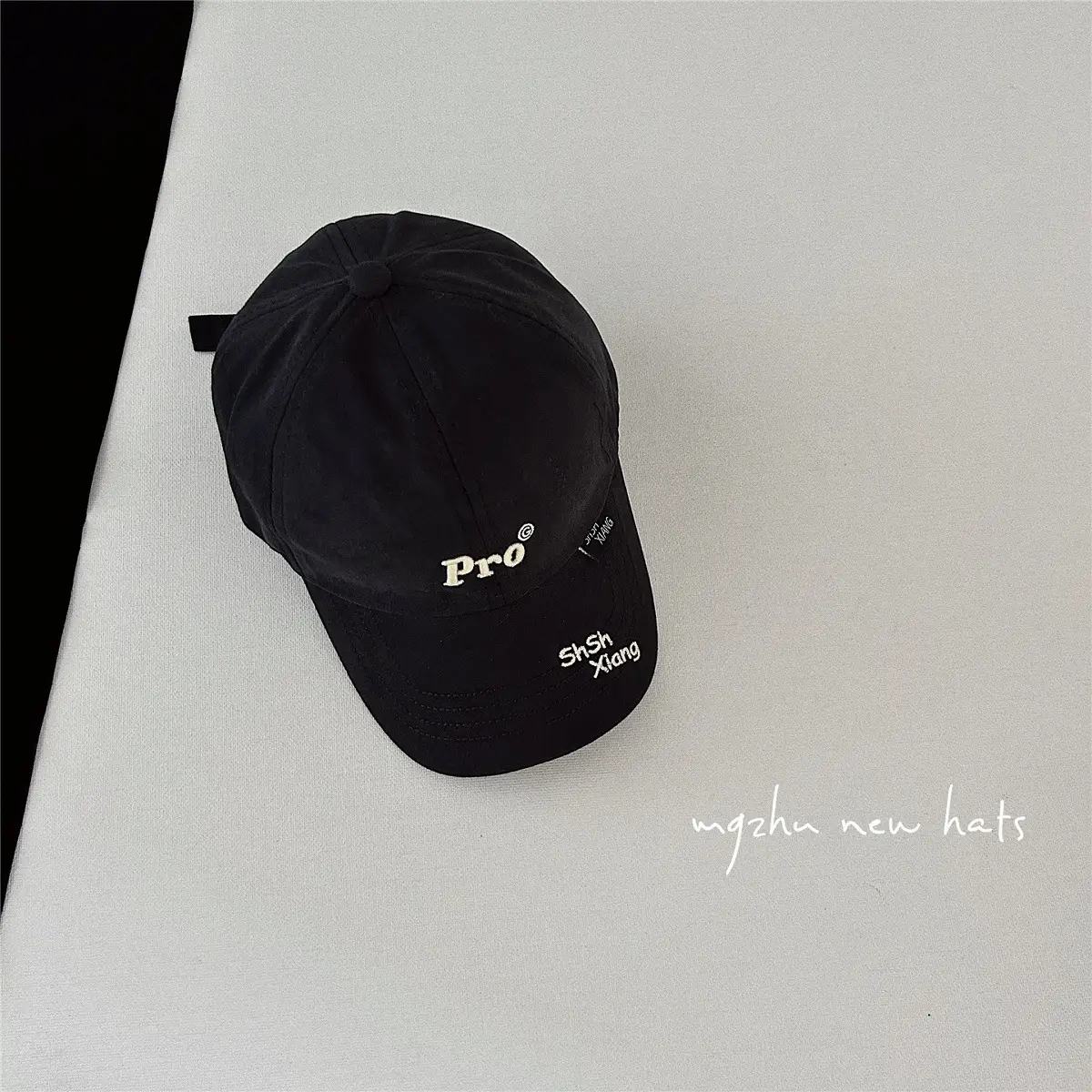 Brown Embroidered Korean Boys Cap - Image 11