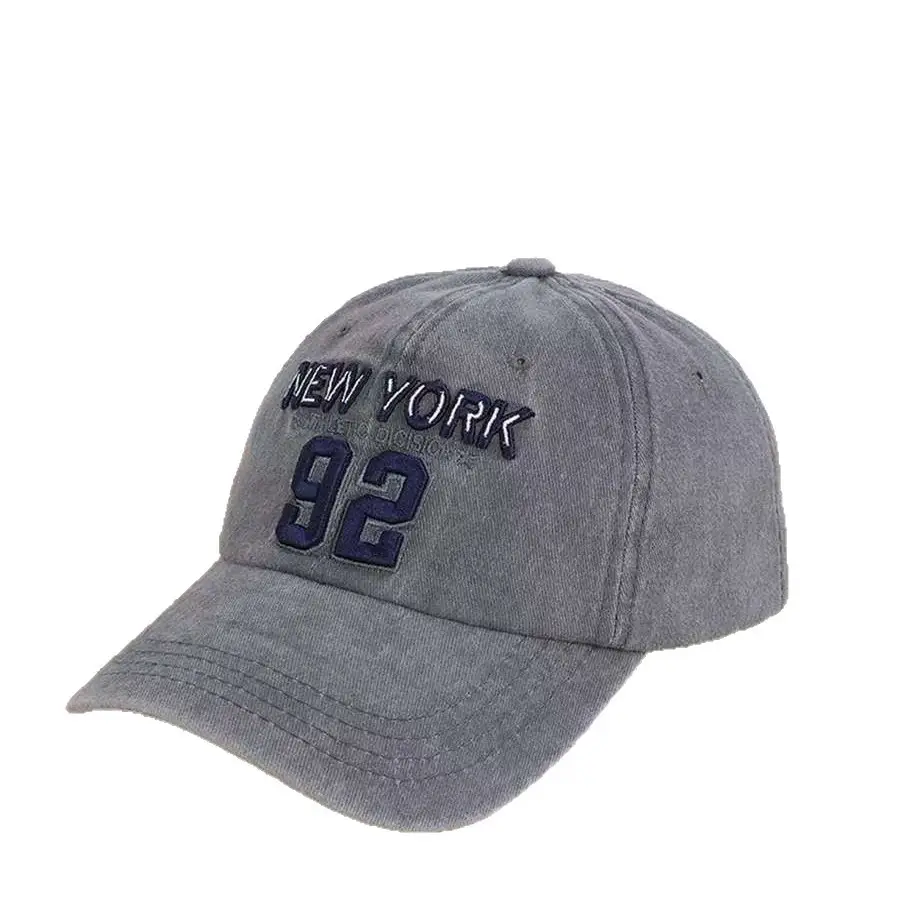 American Retro Embroidered 92 Letter Baseball Cap - Image 10