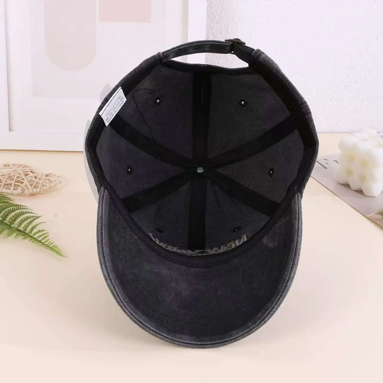 American Retro Embroidered 92 Letter Baseball Cap — feature 12