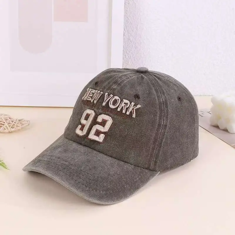 American Retro Embroidered 92 Letter Baseball Cap — feature 6