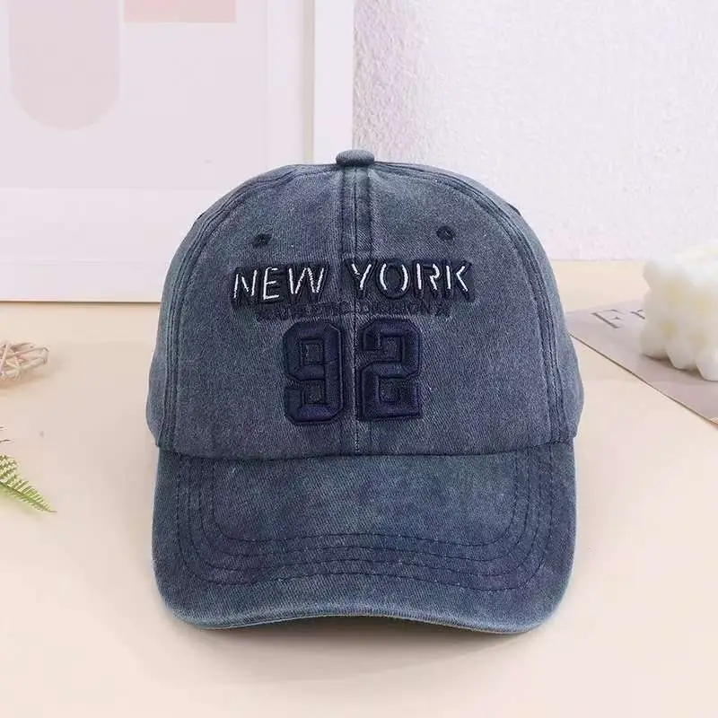 American Retro Embroidered 92 Letter Baseball Cap — feature 7