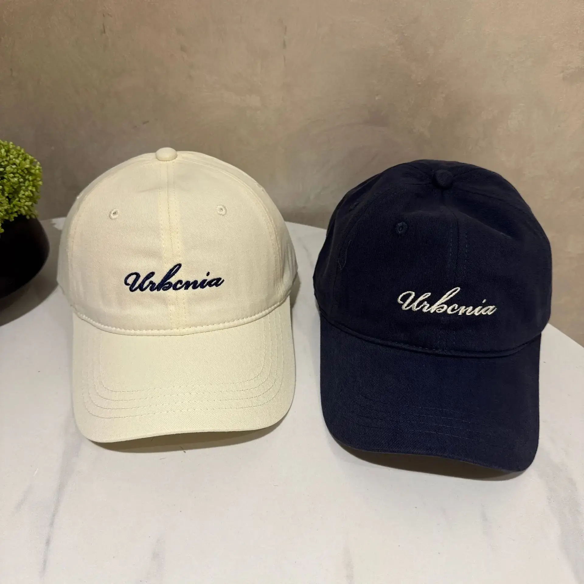 Korean Style Blue Duckbill Cap Women Cotton 2025 - Image 7