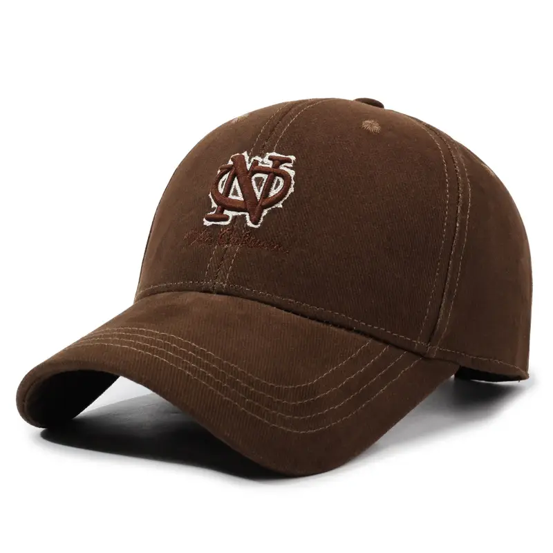 Black Embroidered Letter Baseball Cap Unisex Outdoor Sun Hat - Image 5