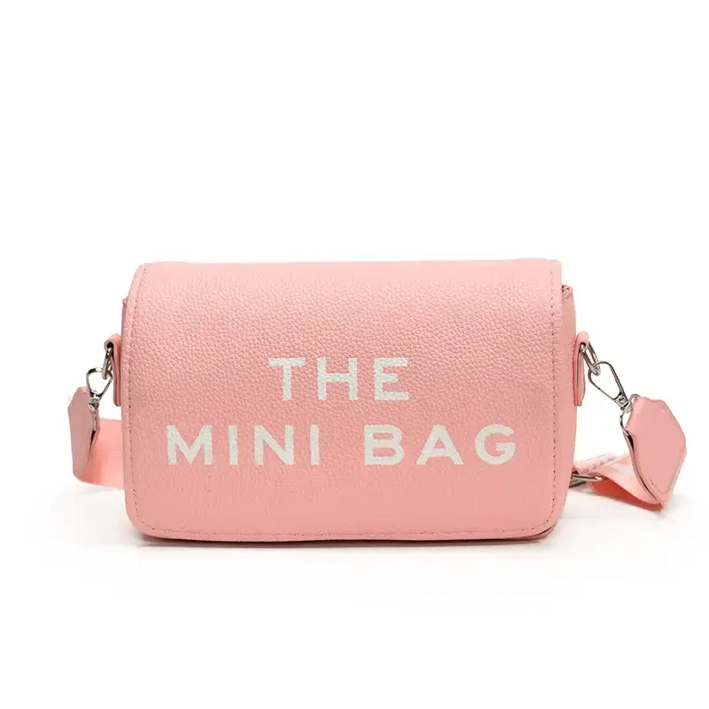 Brown Leather Mini Crossbody Bag for Women - Image 9