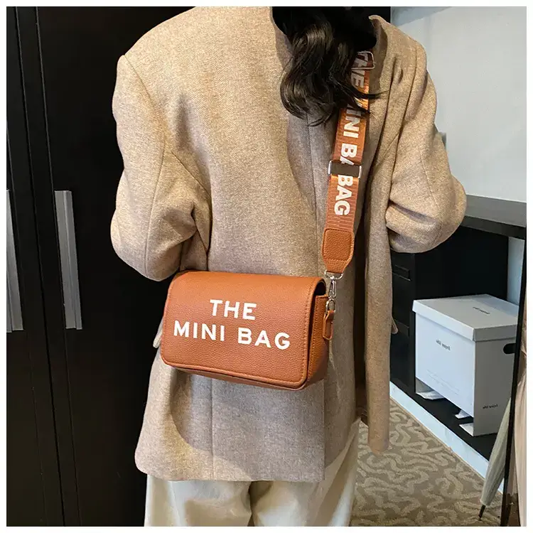 Brown Leather Mini Crossbody Bag for Women — feature 26
