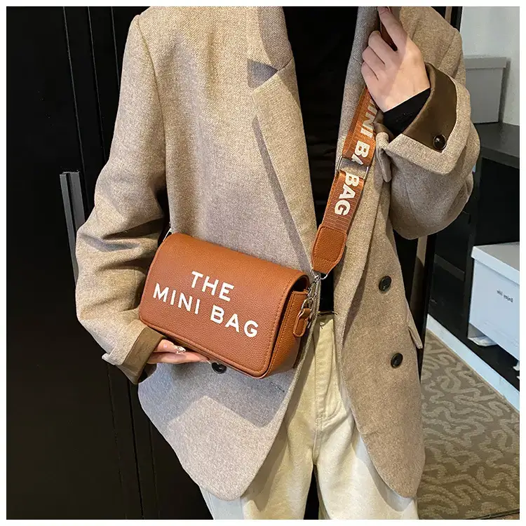 Brown Leather Mini Crossbody Bag for Women — feature 27