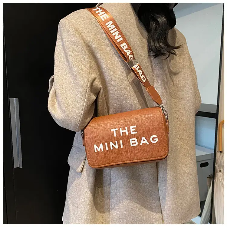 Brown Leather Mini Crossbody Bag for Women — feature 28