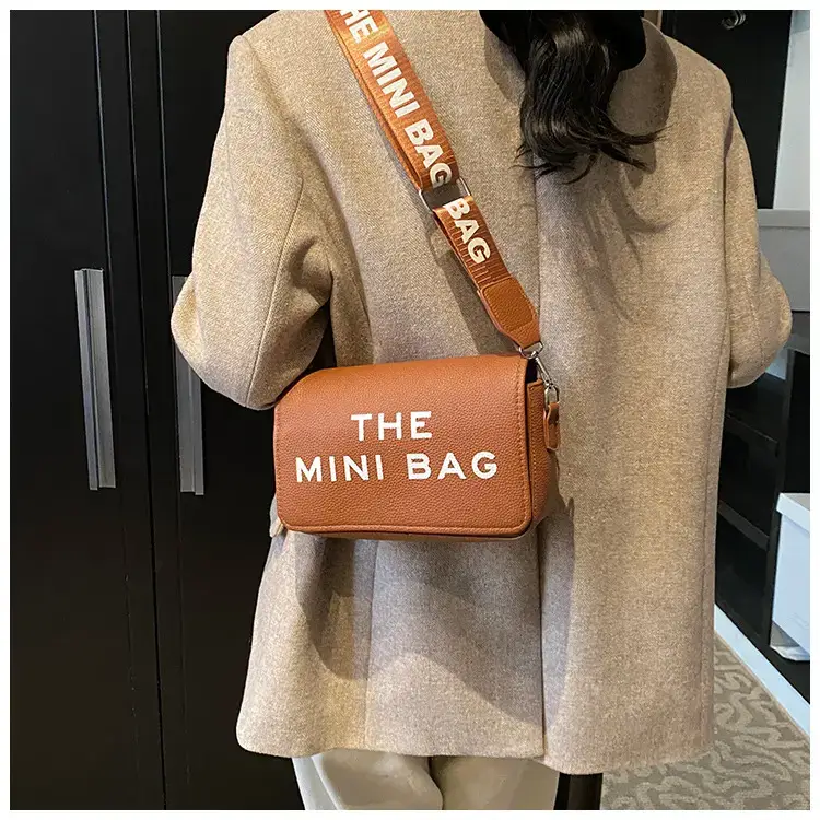 Brown Leather Mini Crossbody Bag for Women — feature 29