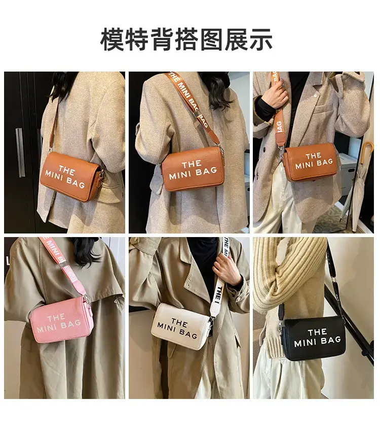 Brown Leather Mini Crossbody Bag for Women — feature 4