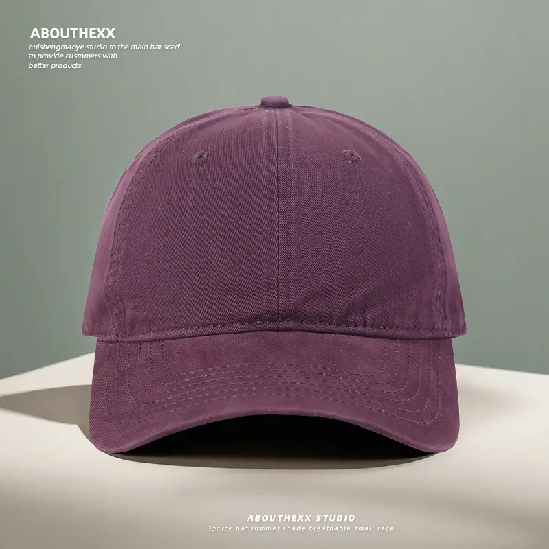 Women Maroon Embroidered Baseball Cap - Image 3
