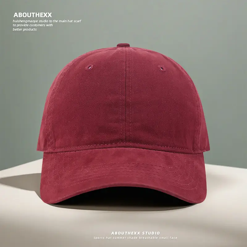 Women Maroon Embroidered Baseball Cap - Image 4