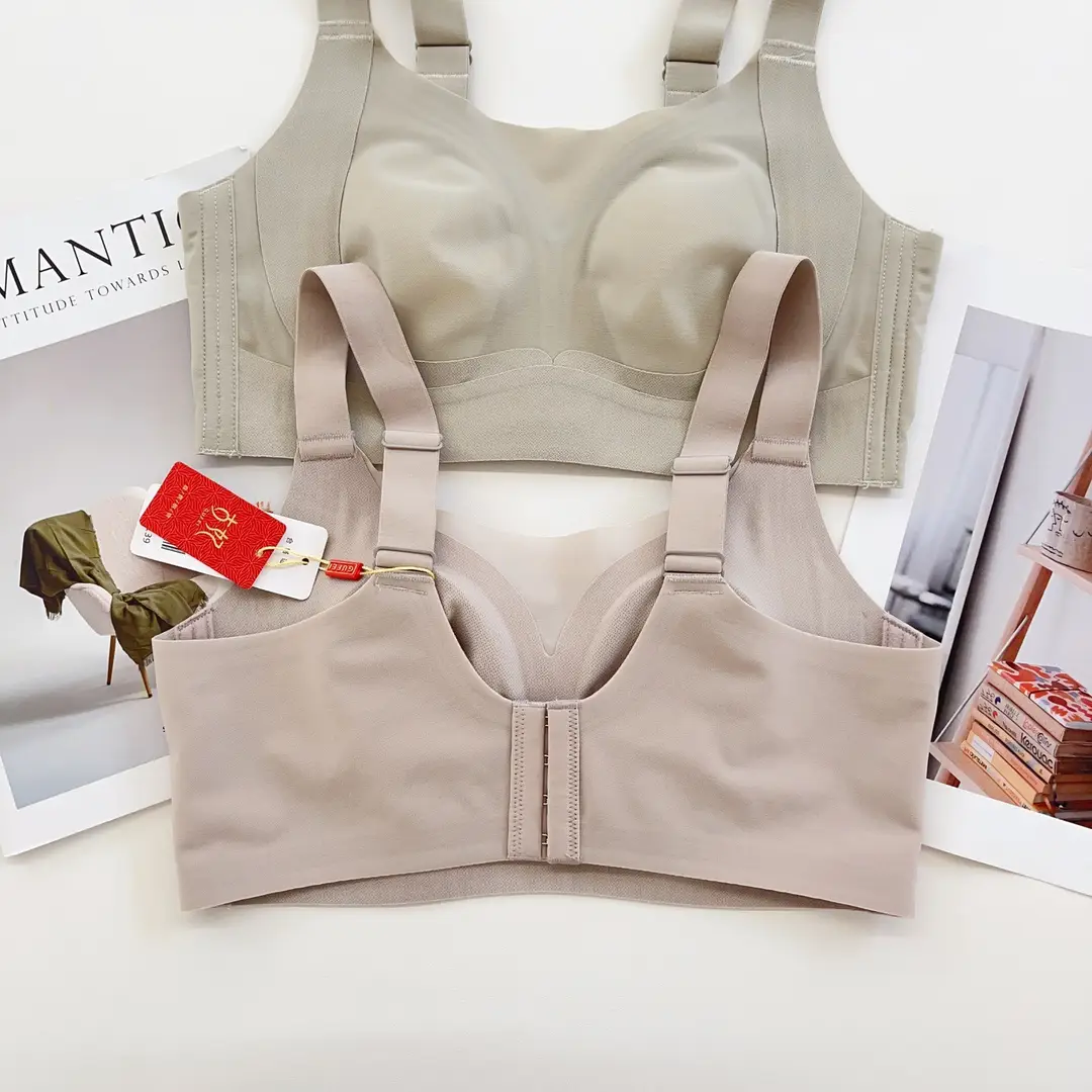 Adjustable Ultra-Thin Bra for Women with Large Busts, Minimizing Appearance, Side Support, Anti-Sagging, Plus Size — feature 5