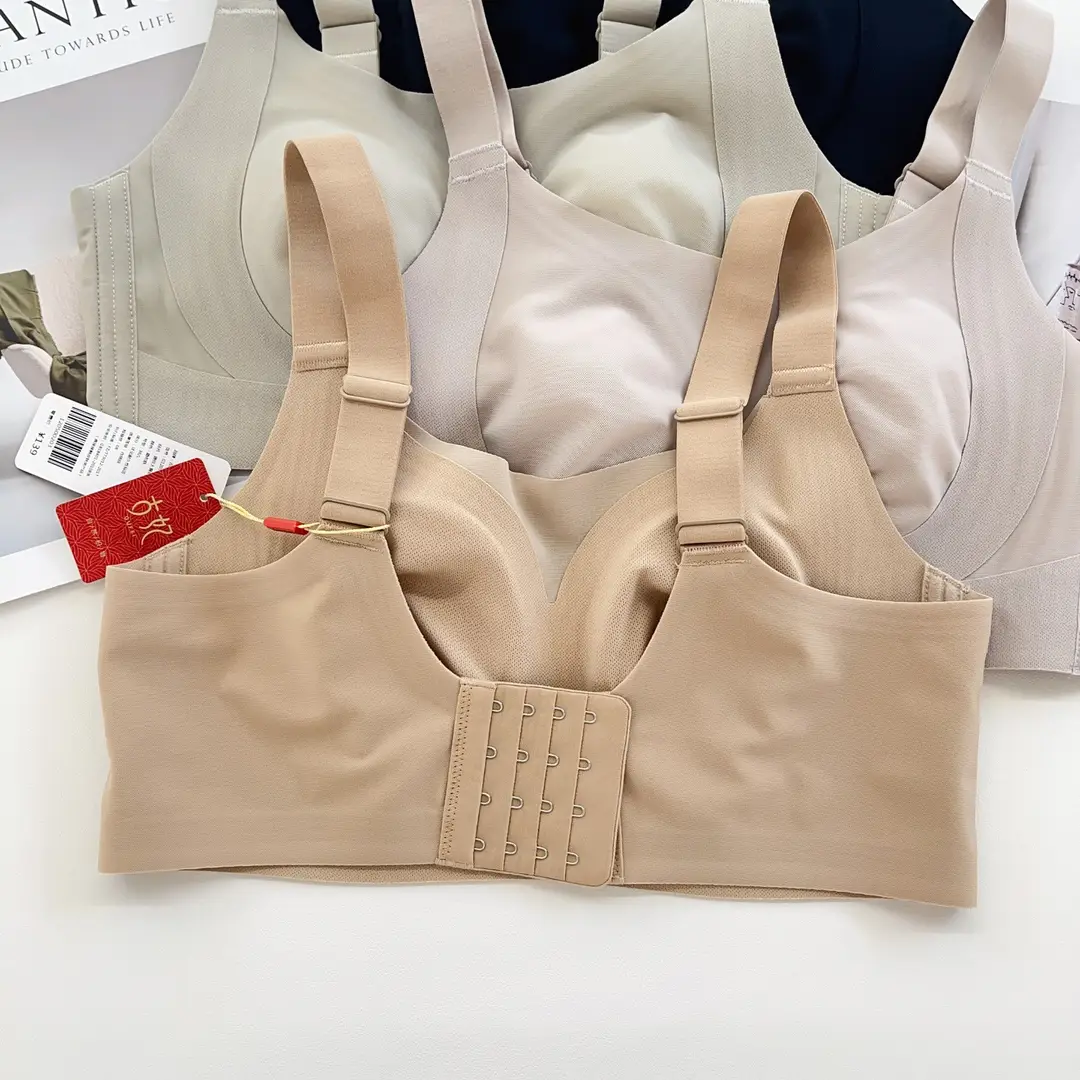 Adjustable Ultra-Thin Bra for Women with Large Busts, Minimizing Appearance, Side Support, Anti-Sagging, Plus Size — feature 6
