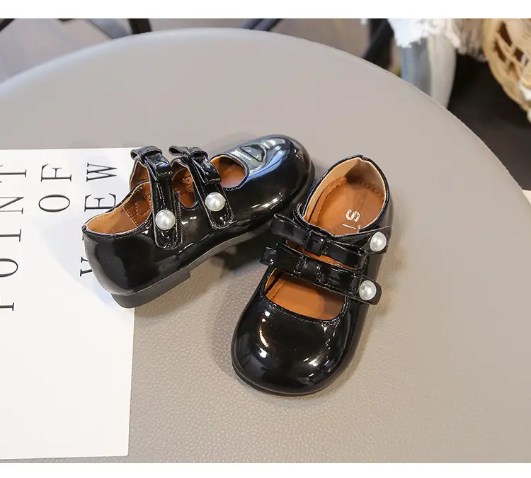 Girls Leather Princess Shoes 2025 Spring Autumn New Shoes — feature 11