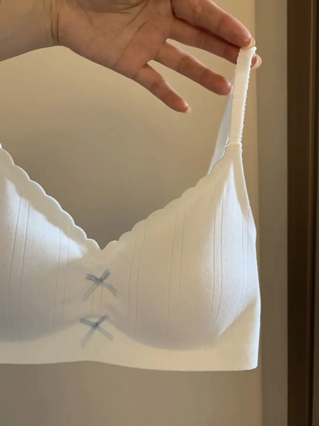Seamless, Comfortable Underwear for Women with Small Busts, Enhancing and Enlarging Appearance, Wireless, Japanese Sweet Style, Thin Bow Bra — feature 3