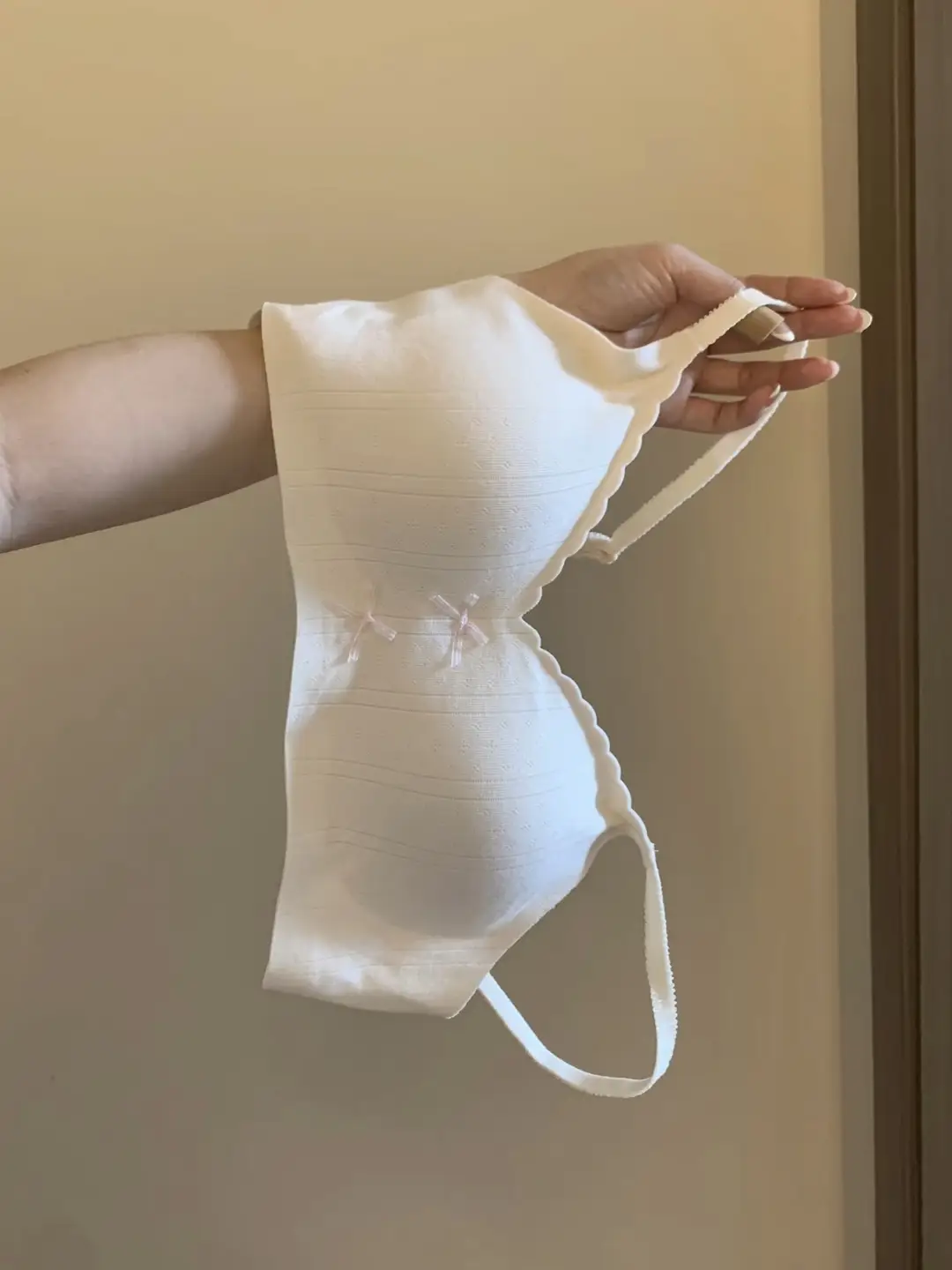 Seamless, Comfortable Underwear for Women with Small Busts, Enhancing and Enlarging Appearance, Wireless, Japanese Sweet Style, Thin Bow Bra — feature 6