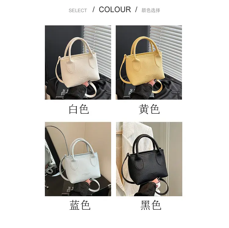White Lace Bucket Bag with Pearl Drop for Women — feature 2