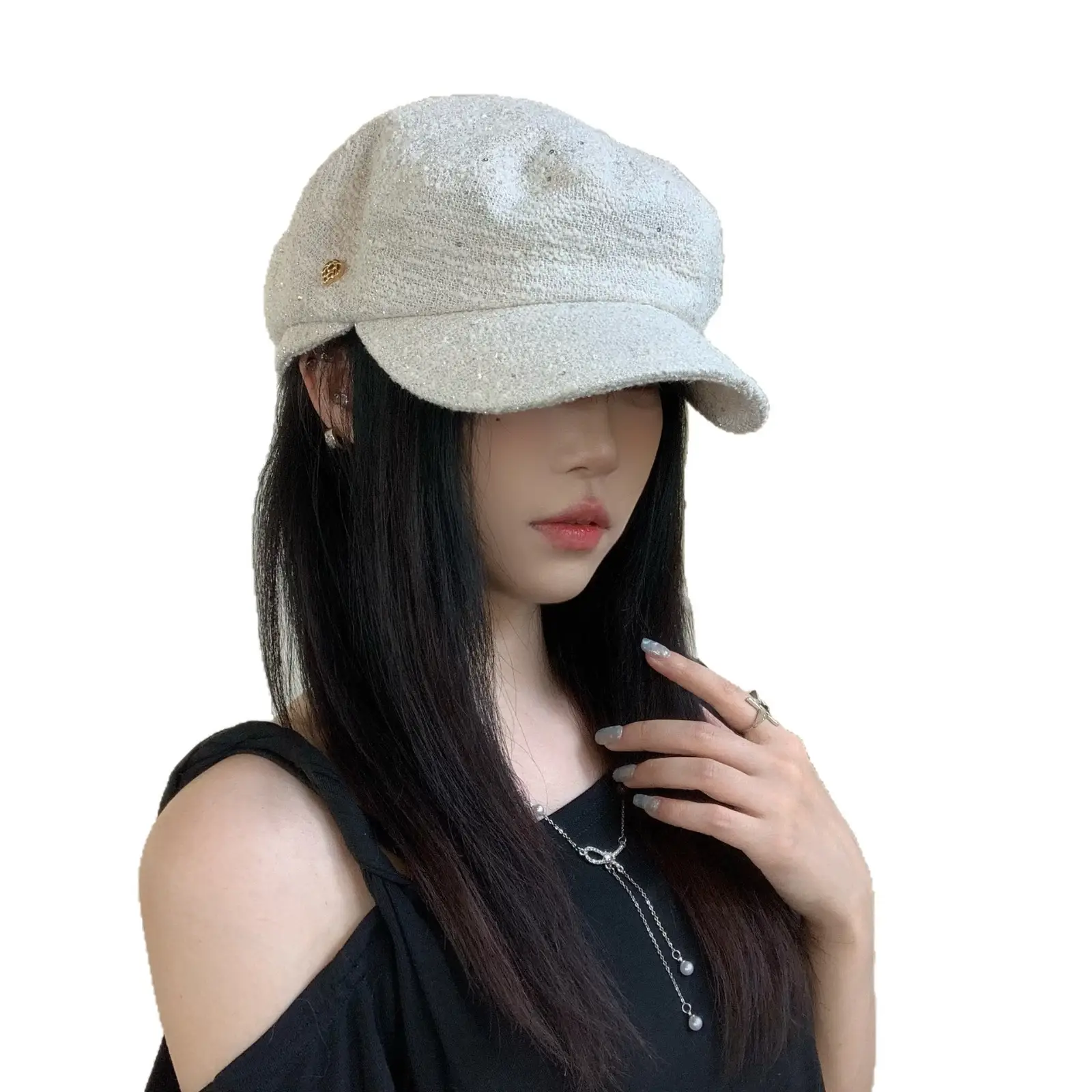 Women's Autumn Face-Slimming Duckbill Hat - Image 5
