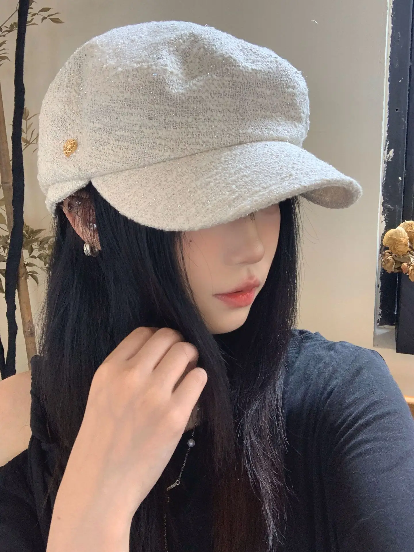 Women's Autumn Face-Slimming Duckbill Hat — feature 10