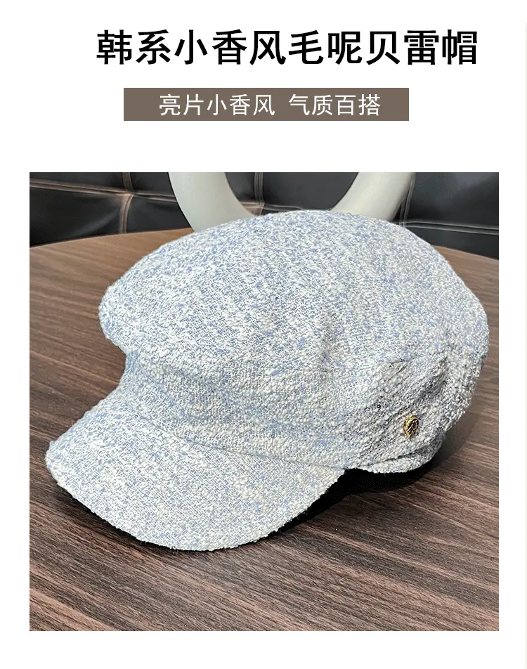 Women's Autumn Face-Slimming Duckbill Hat — feature 6