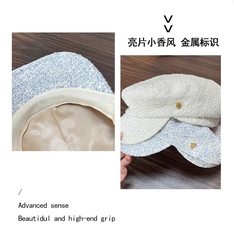 Women's Autumn Face-Slimming Duckbill Hat — feature 7