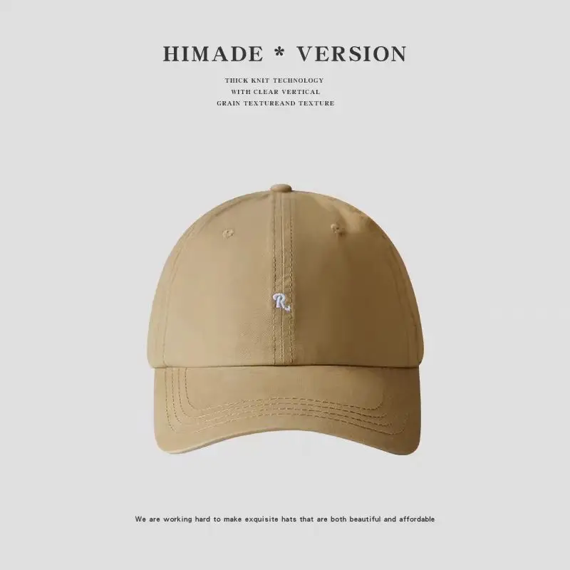 Korean Style Baseball Cap for Women with Embroidered Logo - Image 2