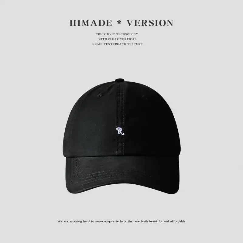 Korean Style Baseball Cap for Women with Embroidered Logo - Image 5