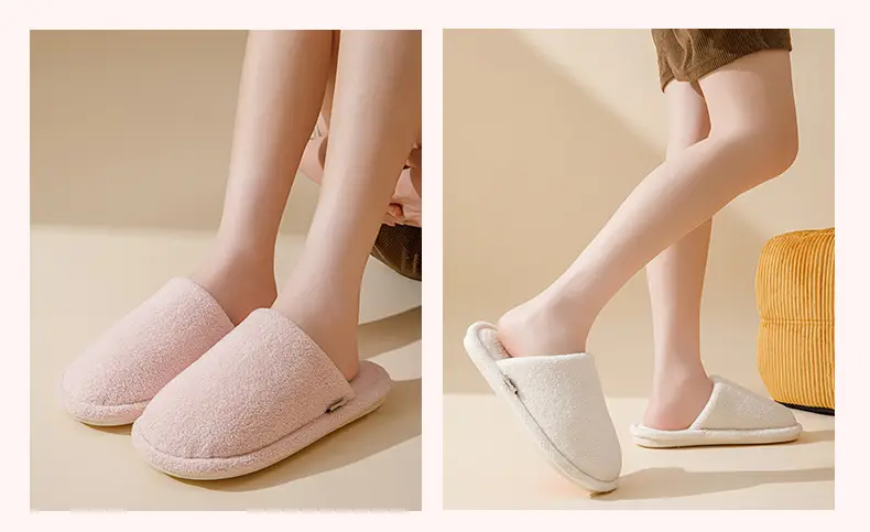 Women Cotton Warm Slippers Non-Slip Winter Autumn — feature 11