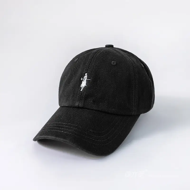 Men Navy Blue Peaked Cap with Logo - Image 11