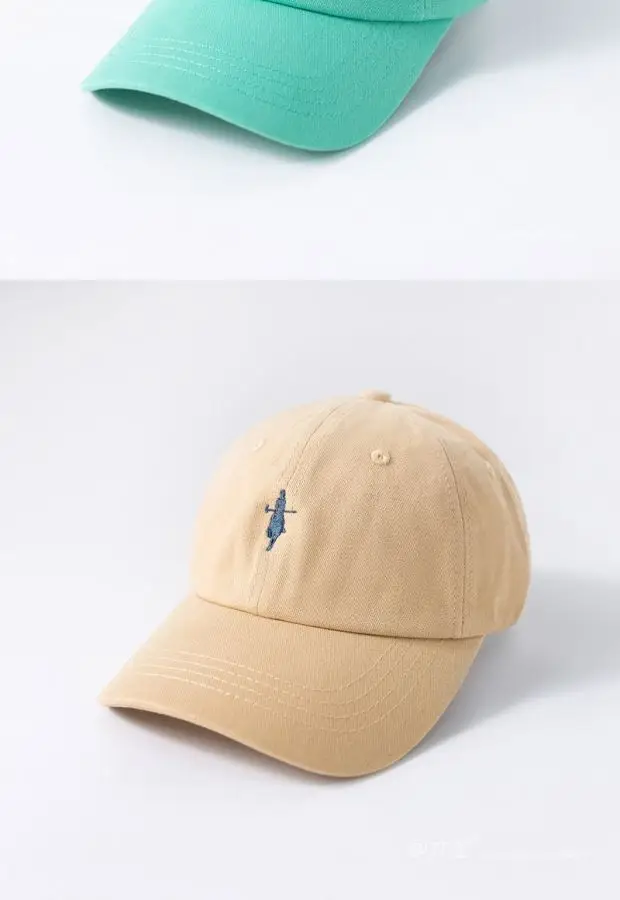 Men Navy Blue Peaked Cap with Logo — feature 4