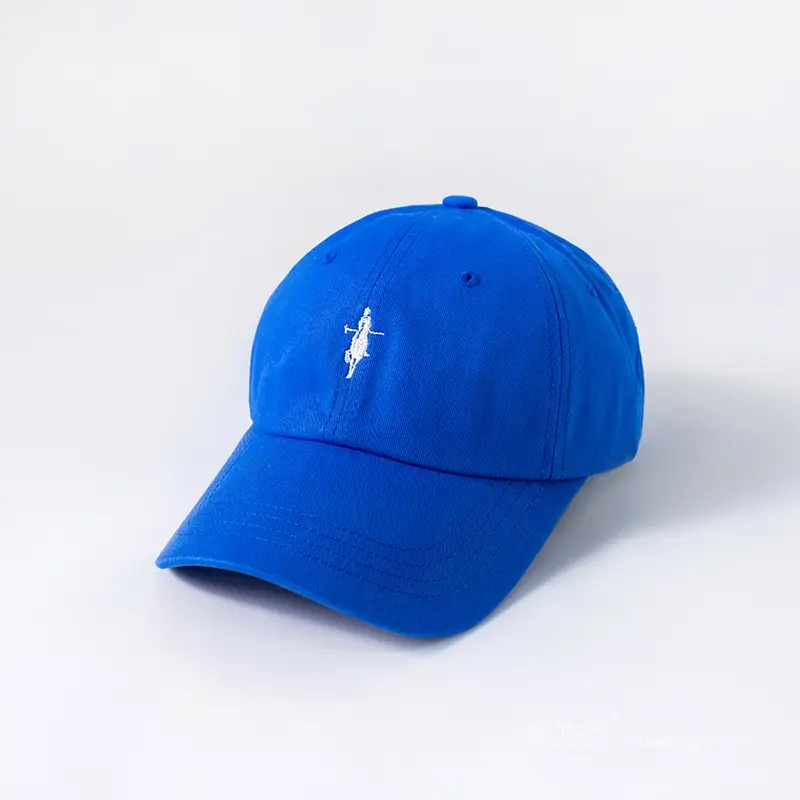Men Navy Blue Peaked Cap with Logo - Image 8