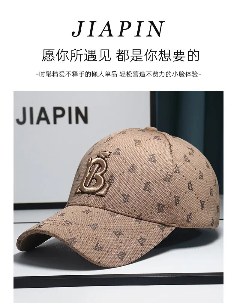 2025 Korean Style Embroidered Baseball Cap Unisex — feature 1