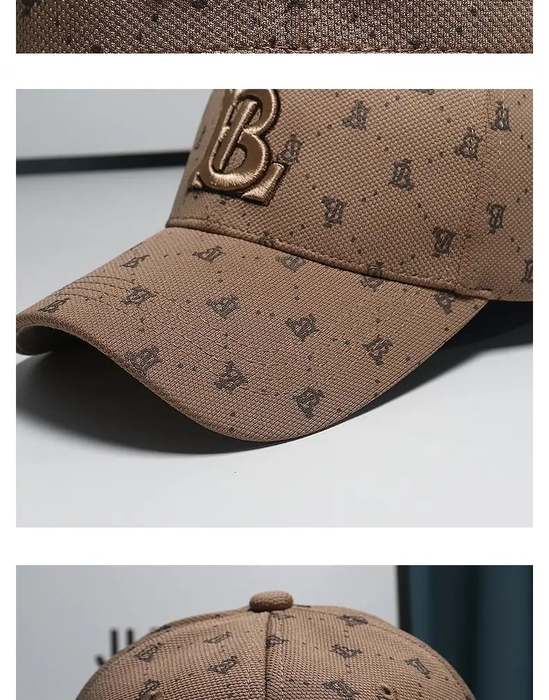 2025 Korean Style Embroidered Baseball Cap Unisex — feature 4