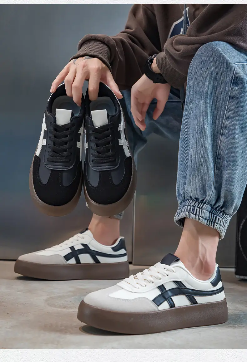 Niche Retro Sneakers for Men and Women, Spring & Fall Casual Women's Shoes, Thick-Soled Student Moral Training Shoes, Casual Shoes F8861 — feature 18