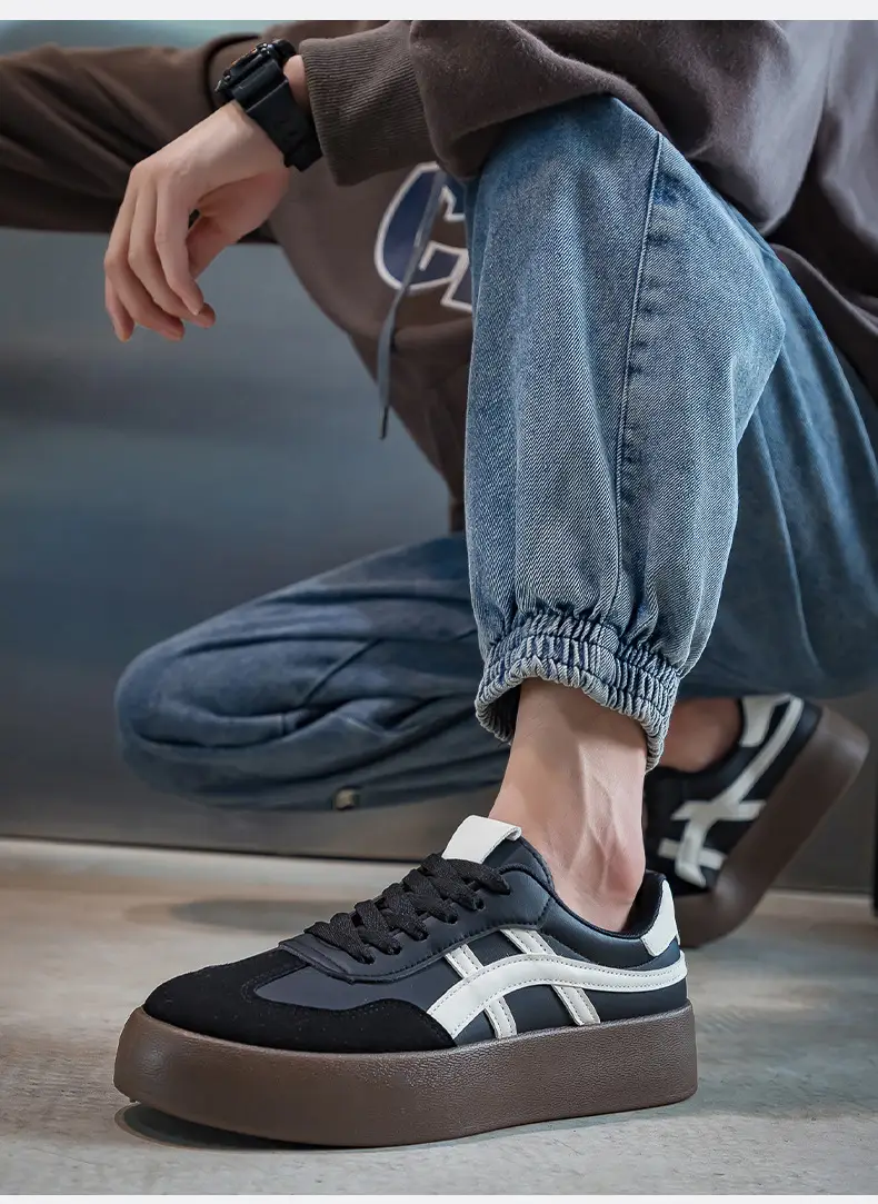 Niche Retro Sneakers for Men and Women, Spring & Fall Casual Women's Shoes, Thick-Soled Student Moral Training Shoes, Casual Shoes F8861 — feature 21