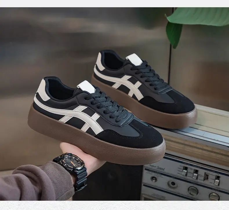 Niche Retro Sneakers for Men and Women, Spring & Fall Casual Women's Shoes, Thick-Soled Student Moral Training Shoes, Casual Shoes F8861 — feature 22