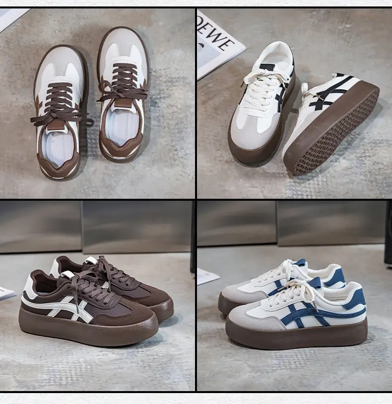 Niche Retro Sneakers for Men and Women, Spring & Fall Casual Women's Shoes, Thick-Soled Student Moral Training Shoes, Casual Shoes F8861 — feature 24