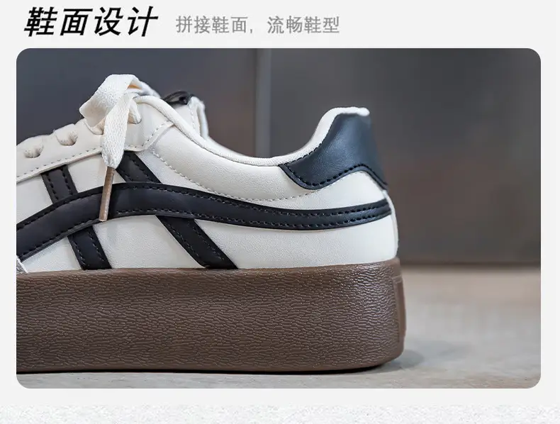 Niche Retro Sneakers for Men and Women, Spring & Fall Casual Women's Shoes, Thick-Soled Student Moral Training Shoes, Casual Shoes F8861 — feature 7