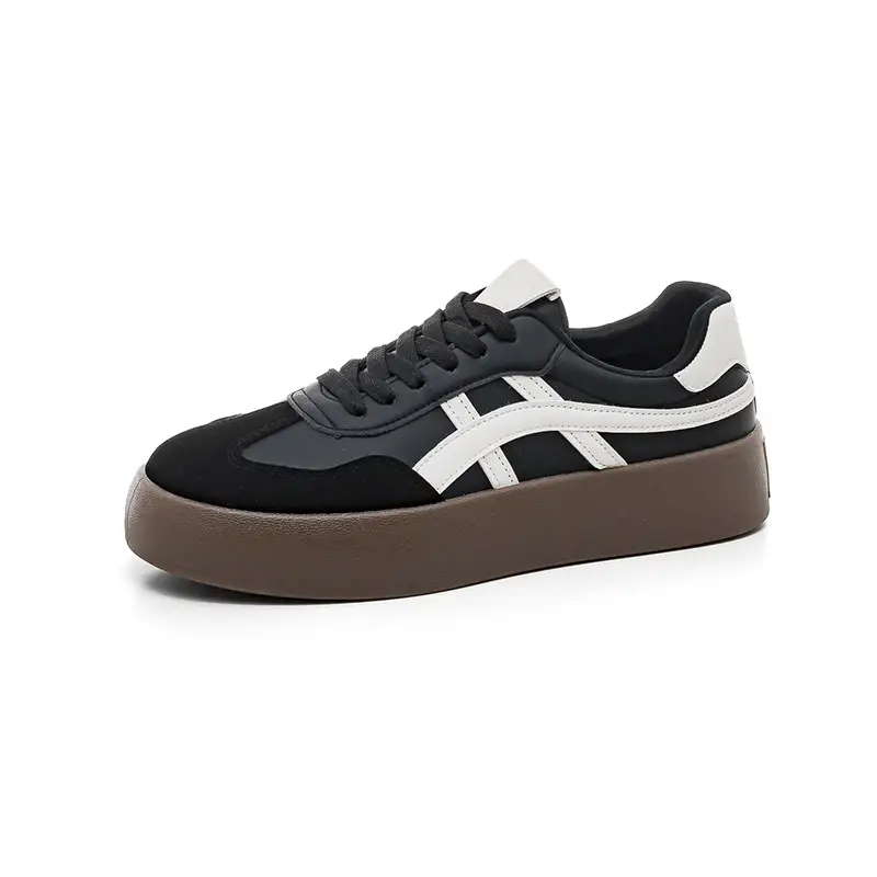 Niche Retro Sneakers for Men and Women, Spring & Fall Casual Women's Shoes, Thick-Soled Student Moral Training Shoes, Casual Shoes F8861 - Image 2