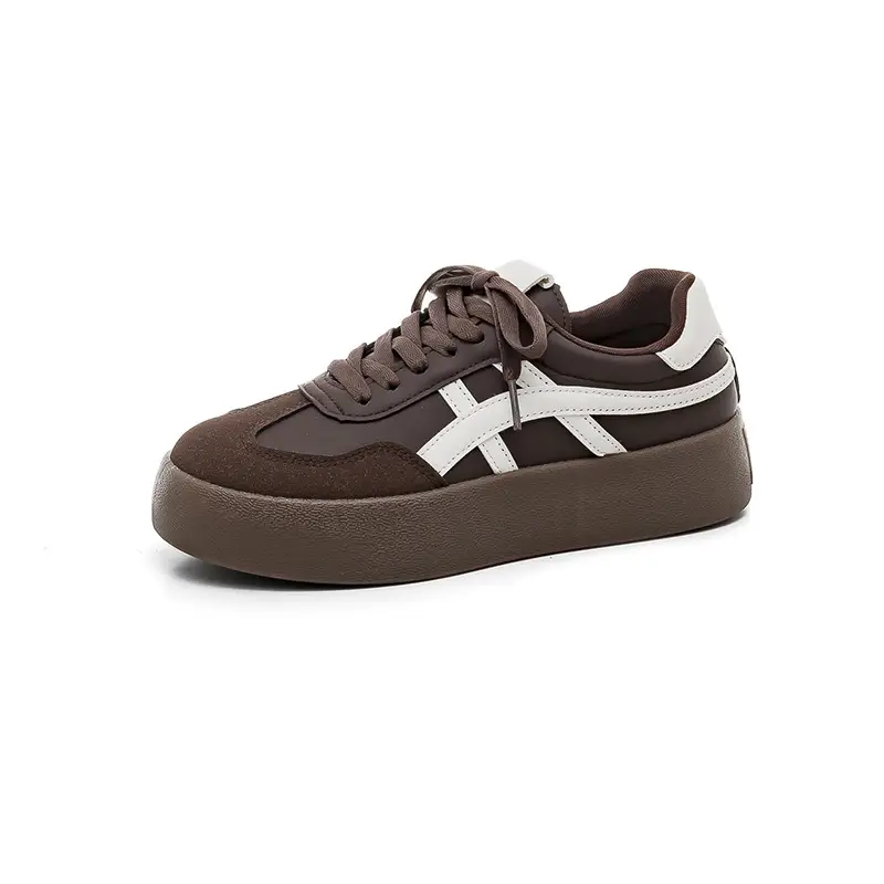 Niche Retro Sneakers for Men and Women, Spring & Fall Casual Women's Shoes, Thick-Soled Student Moral Training Shoes, Casual Shoes F8861 - Image 4
