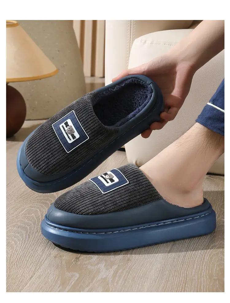 Japanese Cotton Warm Slippers Men Large 2025 — feature 18