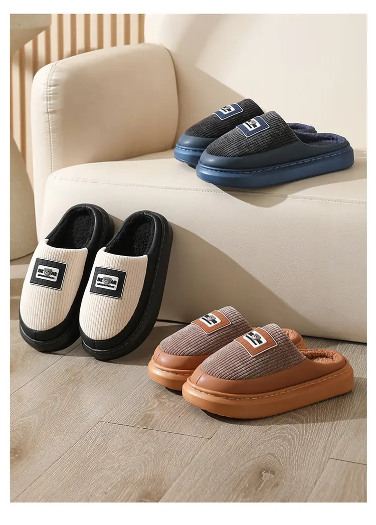 Japanese Cotton Warm Slippers Men Large 2025 — feature 19