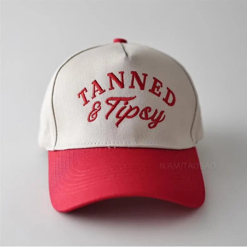 Tanned Tipy Women Cap Red White Green — feature 8
