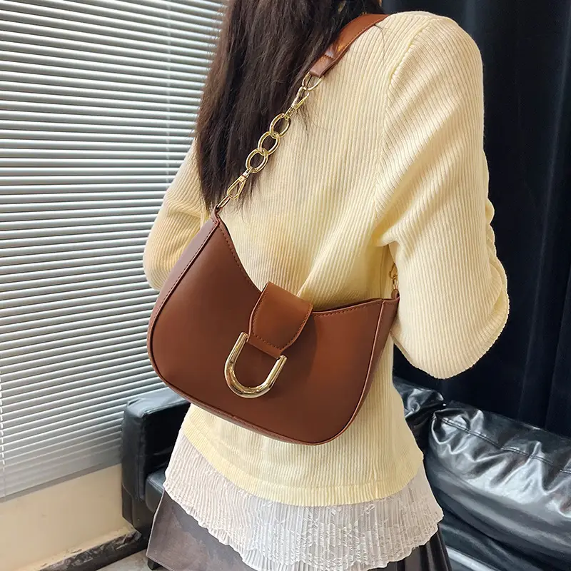 Korean Style Satchel Chain Shoulder Bag Women 2025 - Image 8