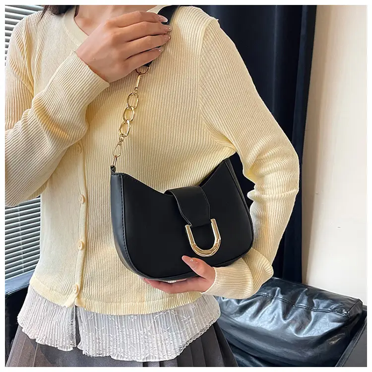 Korean Style Satchel Chain Shoulder Bag Women 2025 — feature 17