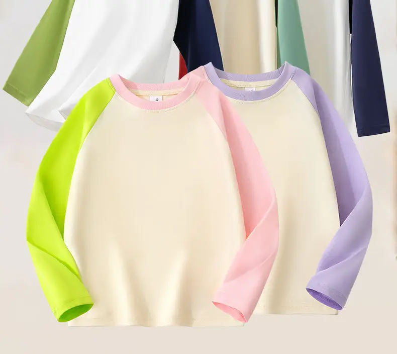 Boys Pure Cotton Long Sleeve T-Shirt Spring Autumn Style — feature 7
