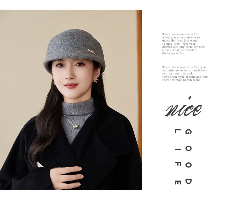 Women Woolen British Style Hat Winter Autumn Warm — feature 20