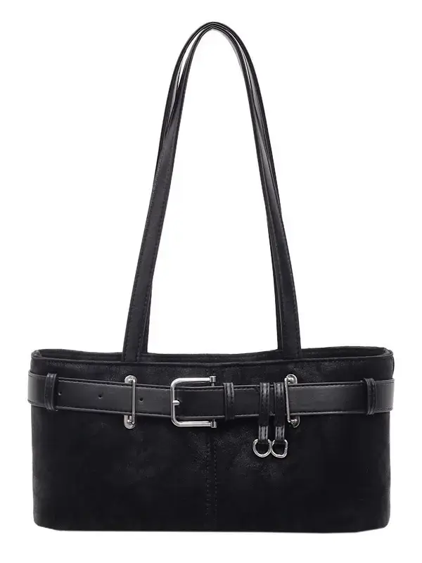 Black Crossbody Bag Women 2025 Trendy Leather Shoulder Bag - Image 9