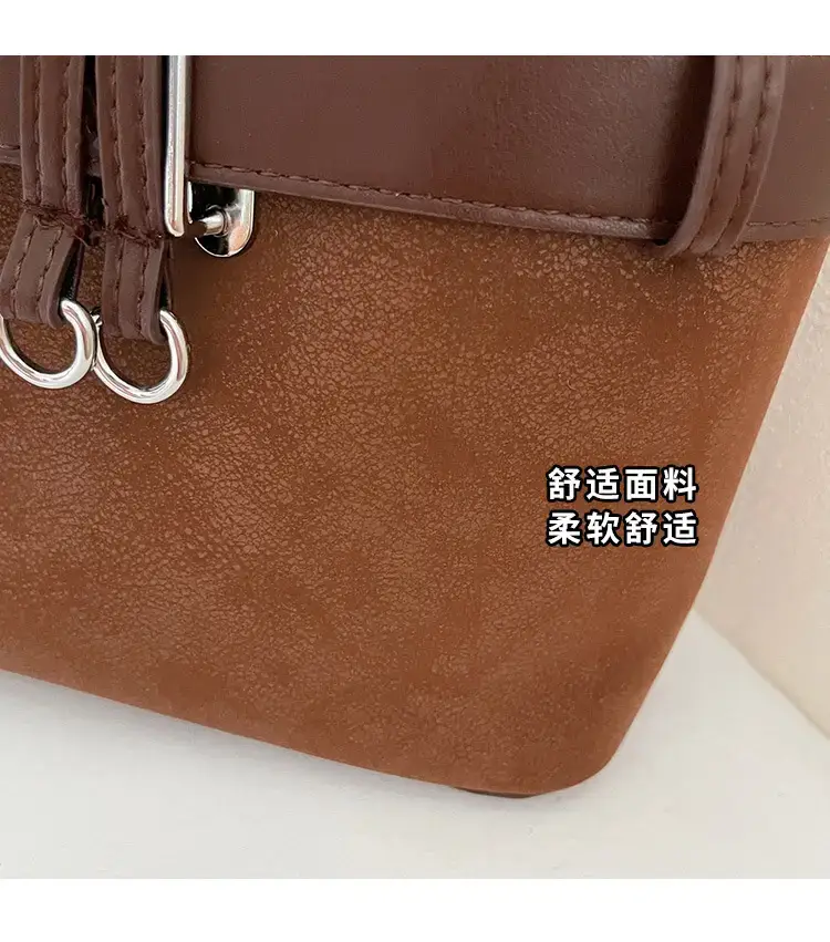 Black Crossbody Bag Women 2025 Trendy Leather Shoulder Bag — feature 3